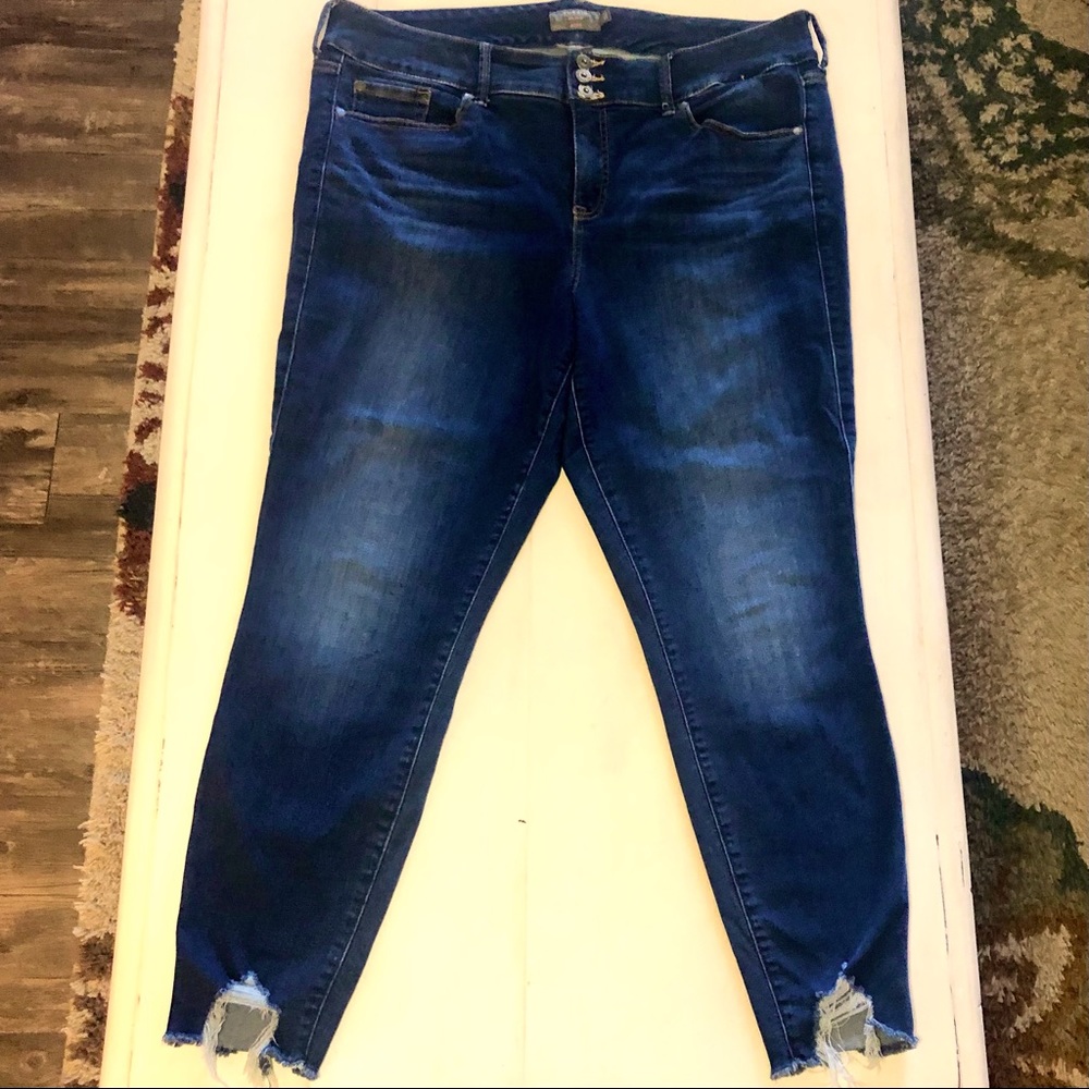 Torrid Dark Wash Super Soft Jegging Tall